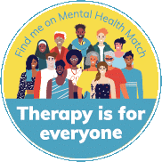 Logo Badge showing diverse community. Find Timothy Benesch on mentalhealthmatch.com. Therapy is for everyone.">